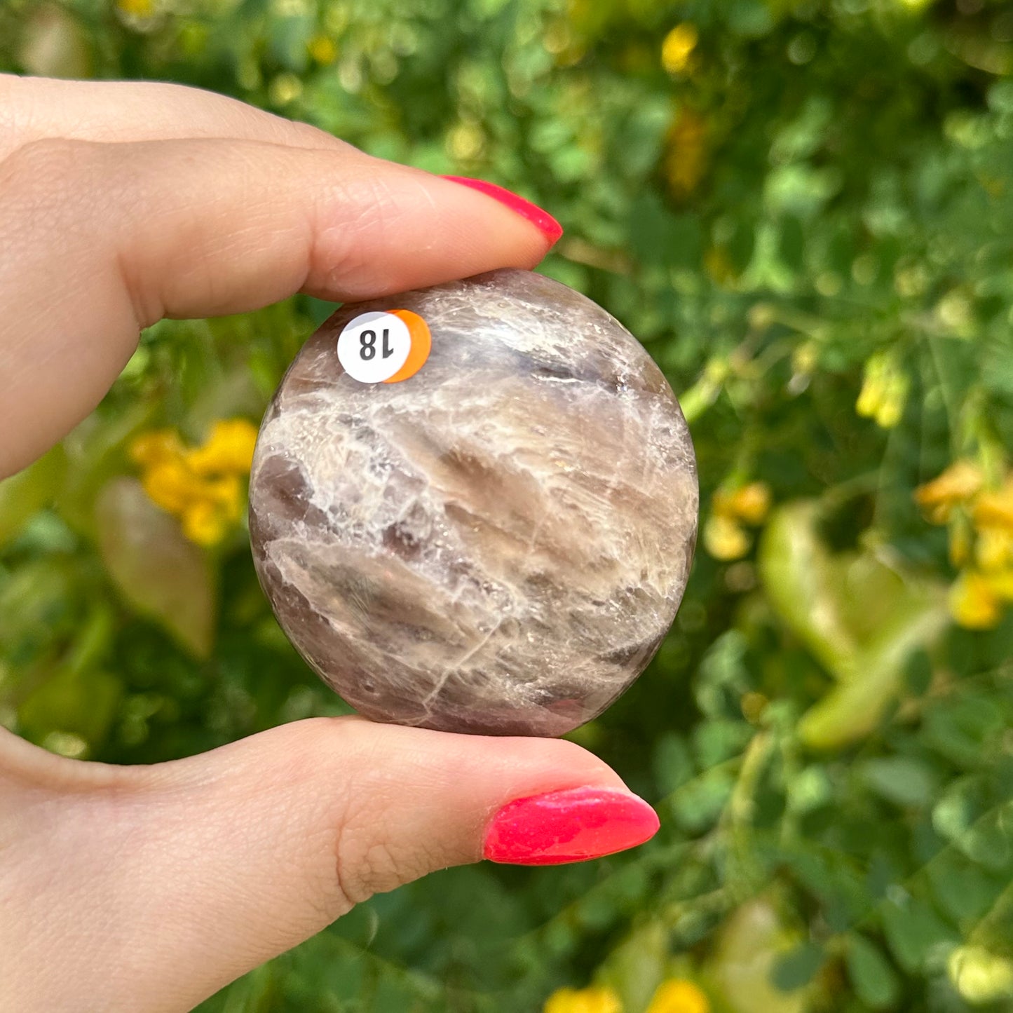 Amethist handsteen #18