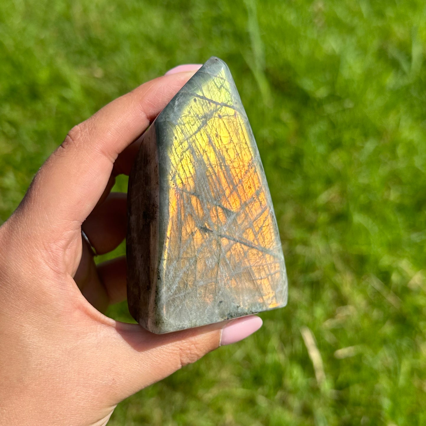 Labradoriet sunset sculptuur #147