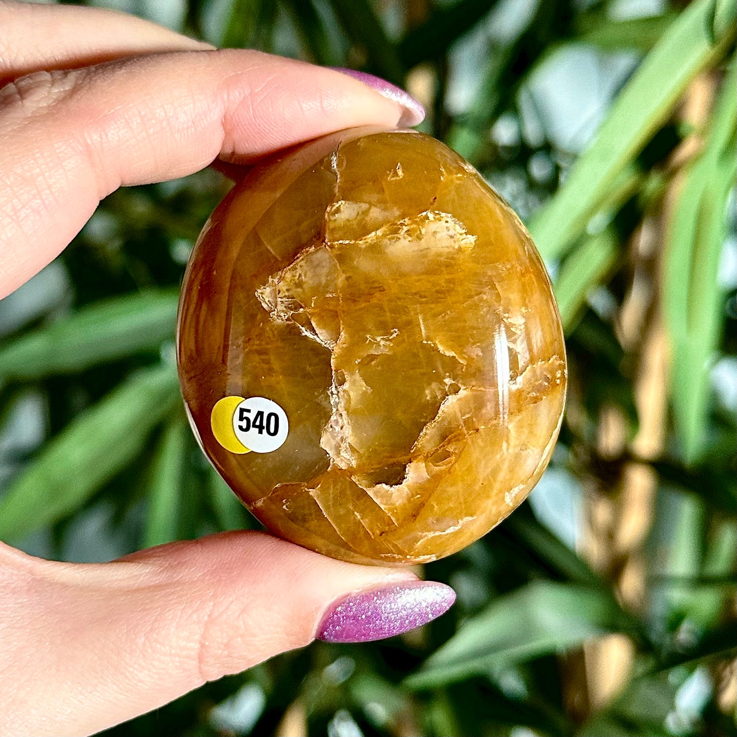 Golden healer handsteen #540