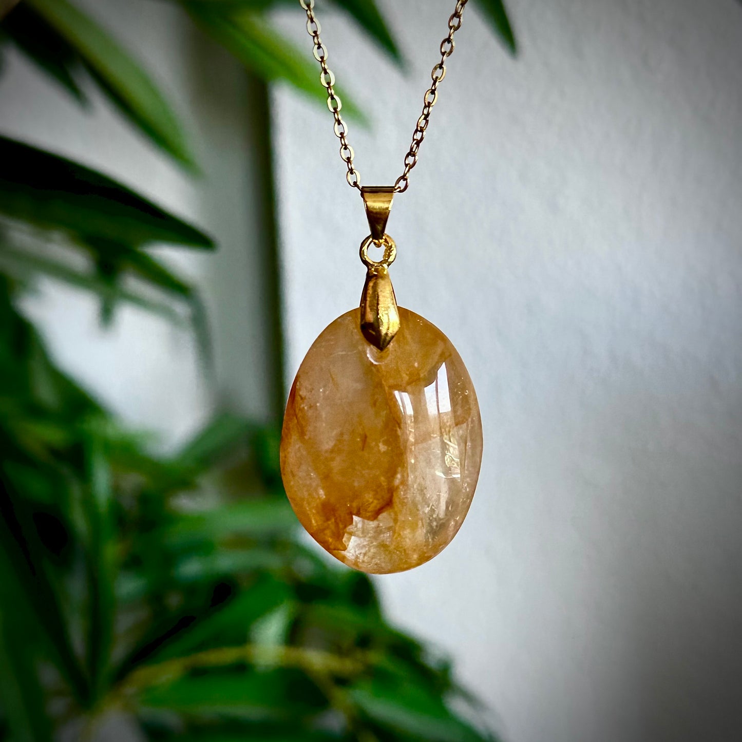 Golden healer kettinghangers - goud