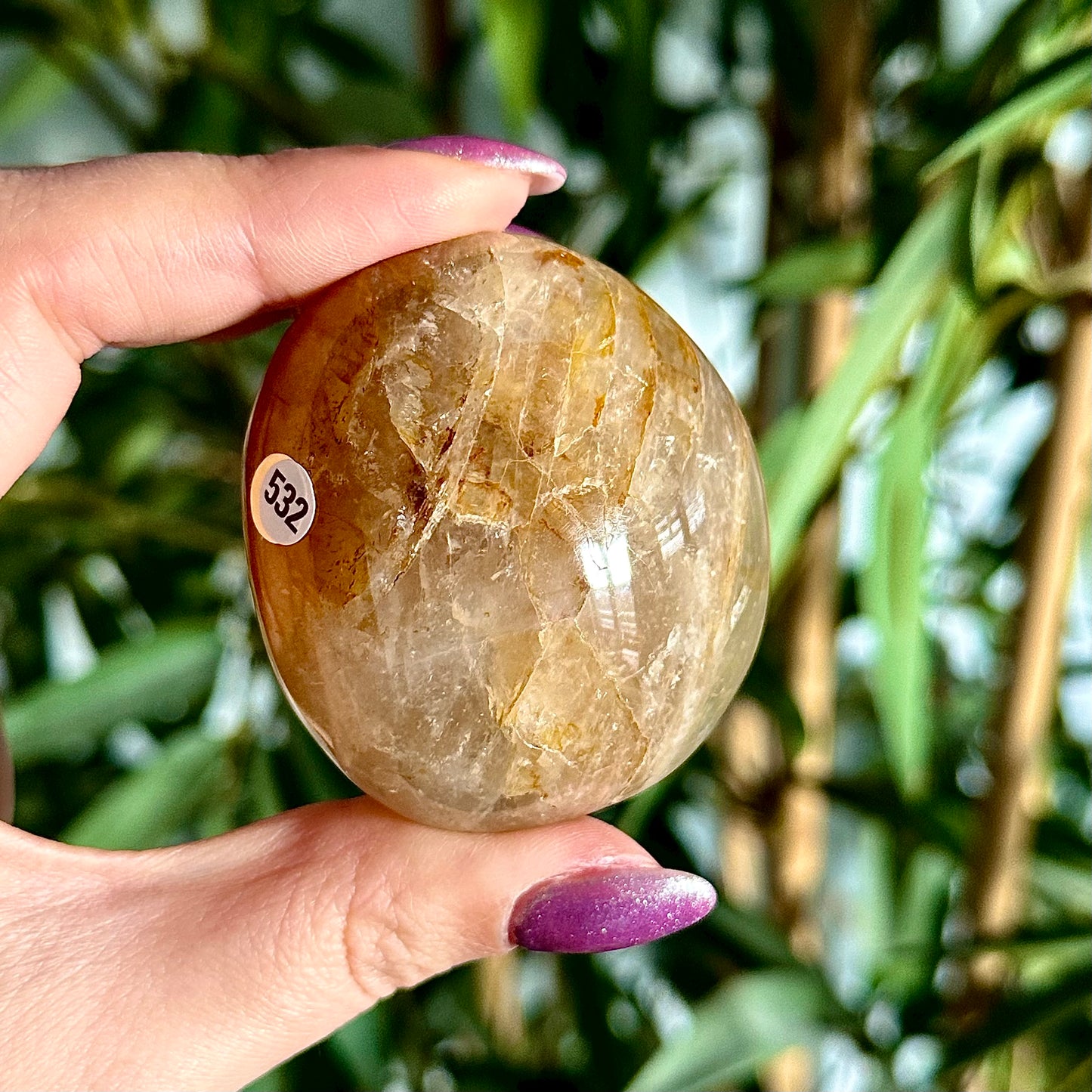 Golden healer handsteen #532