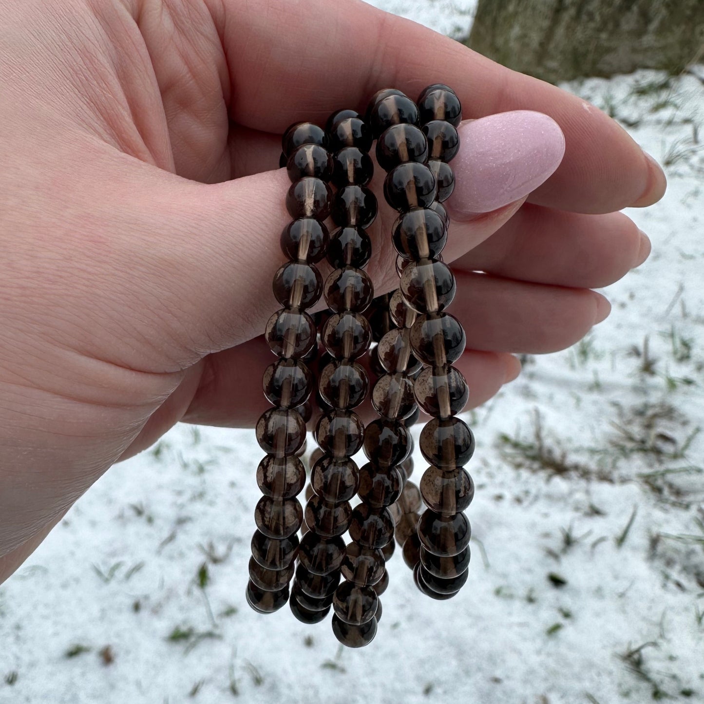 Rookkwarts armband