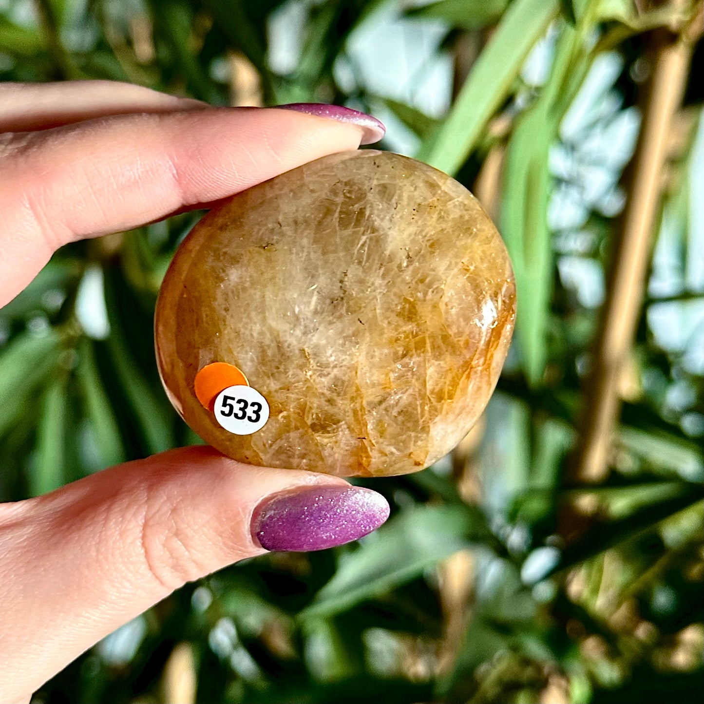 Golden healer handsteen #533