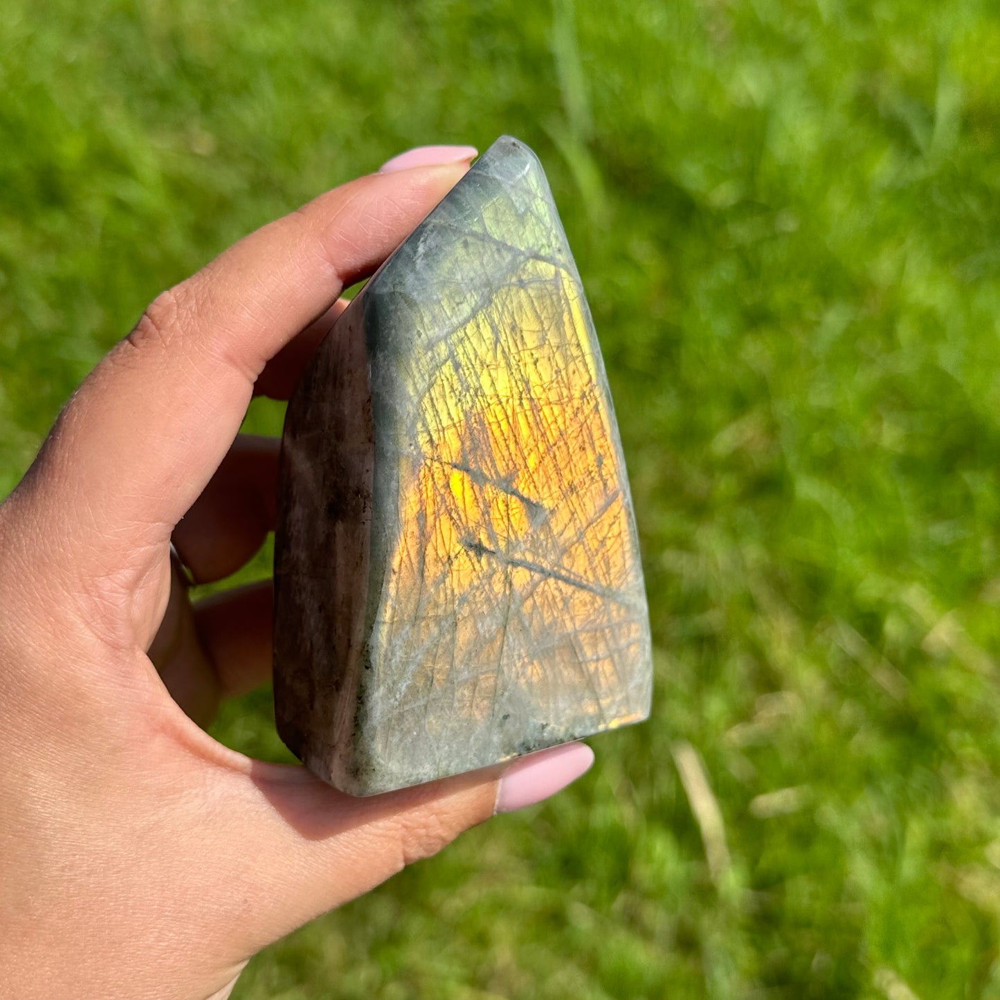 Labradoriet sunset sculptuur #147