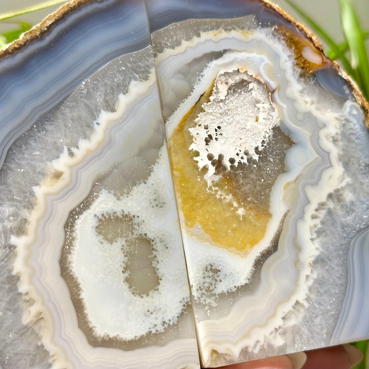 Agaat boekensteun #104