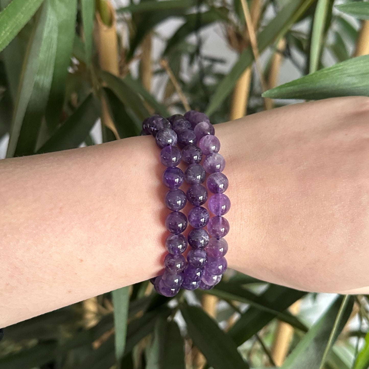 Amethist armband