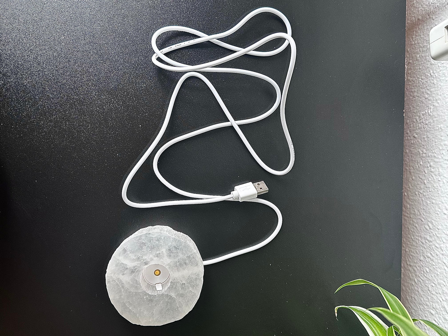 Seleniet bolhouder met lampje