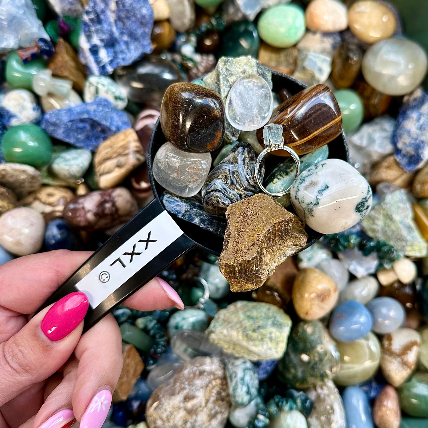 Crystal mix scoop - natuur vibes