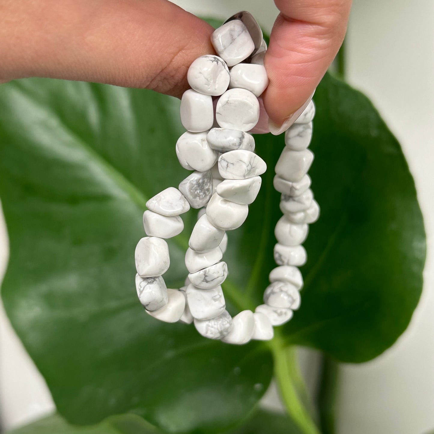 Howliet getrommelde armband