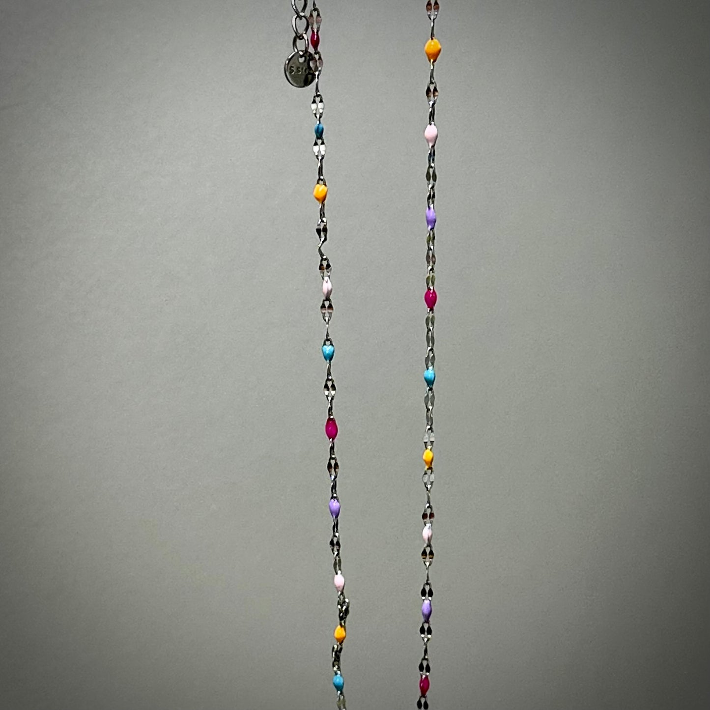 RVS ketting gekleurd
