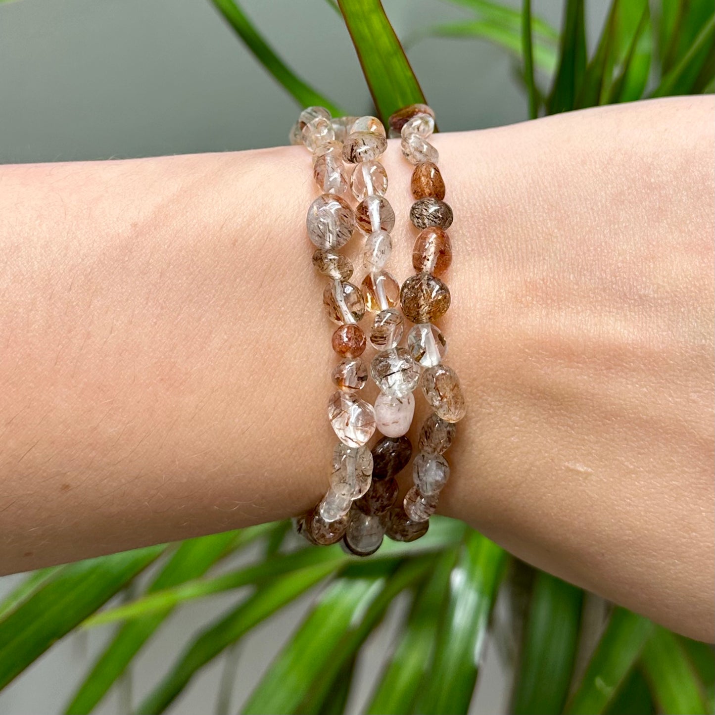 Rutielkwarts getrommelde armband