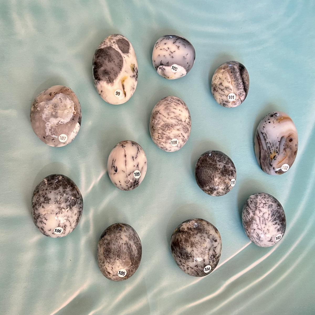 Dendriet agaat handstenen