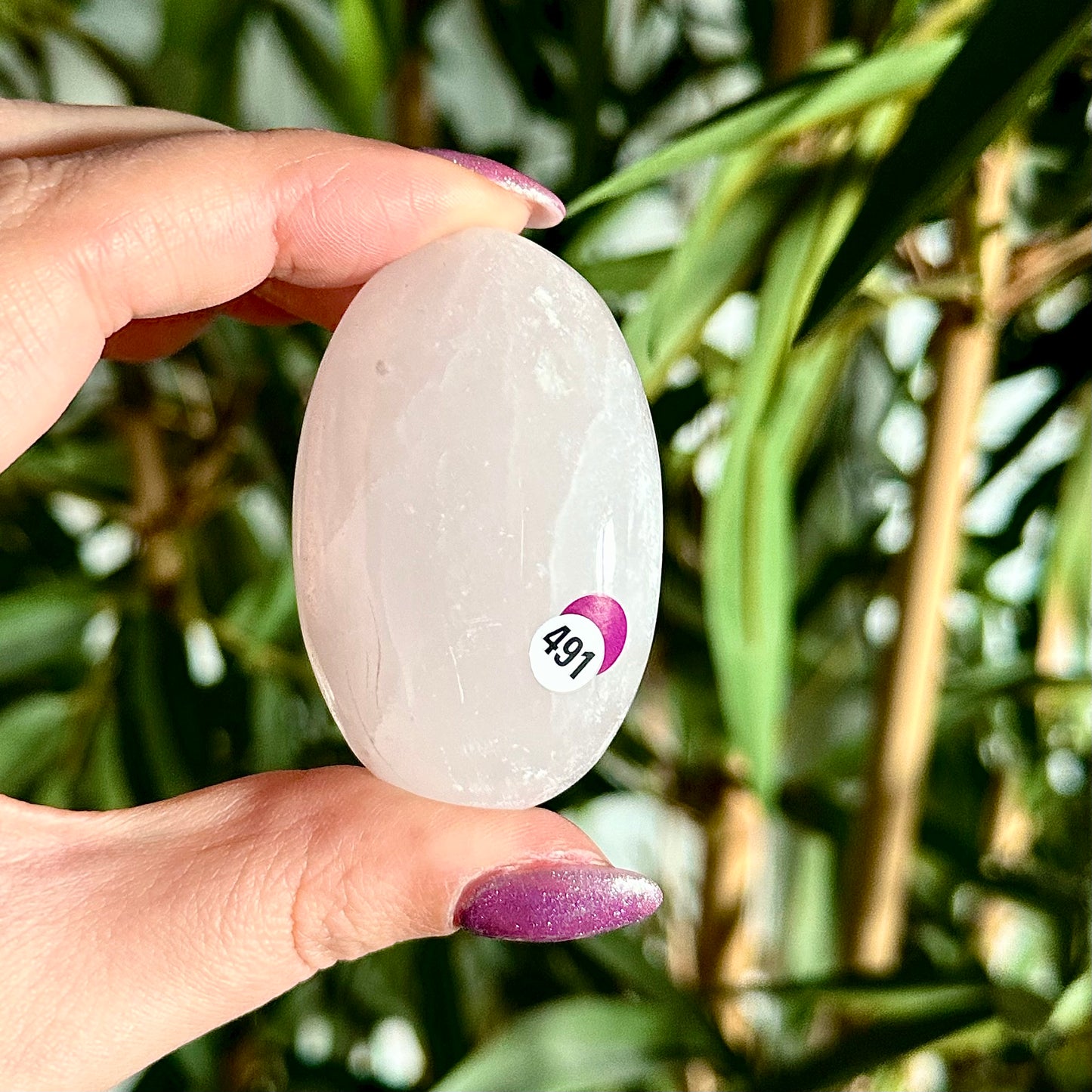 Mangano calciet handsteen #491