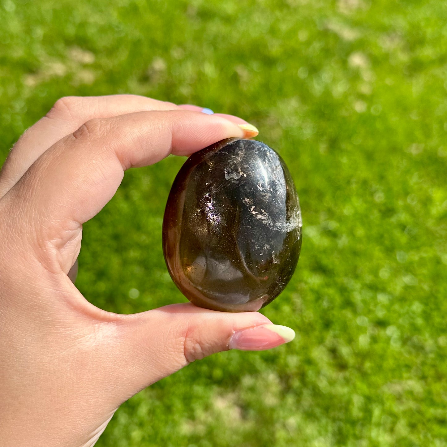 Rookkwarts handsteen #47