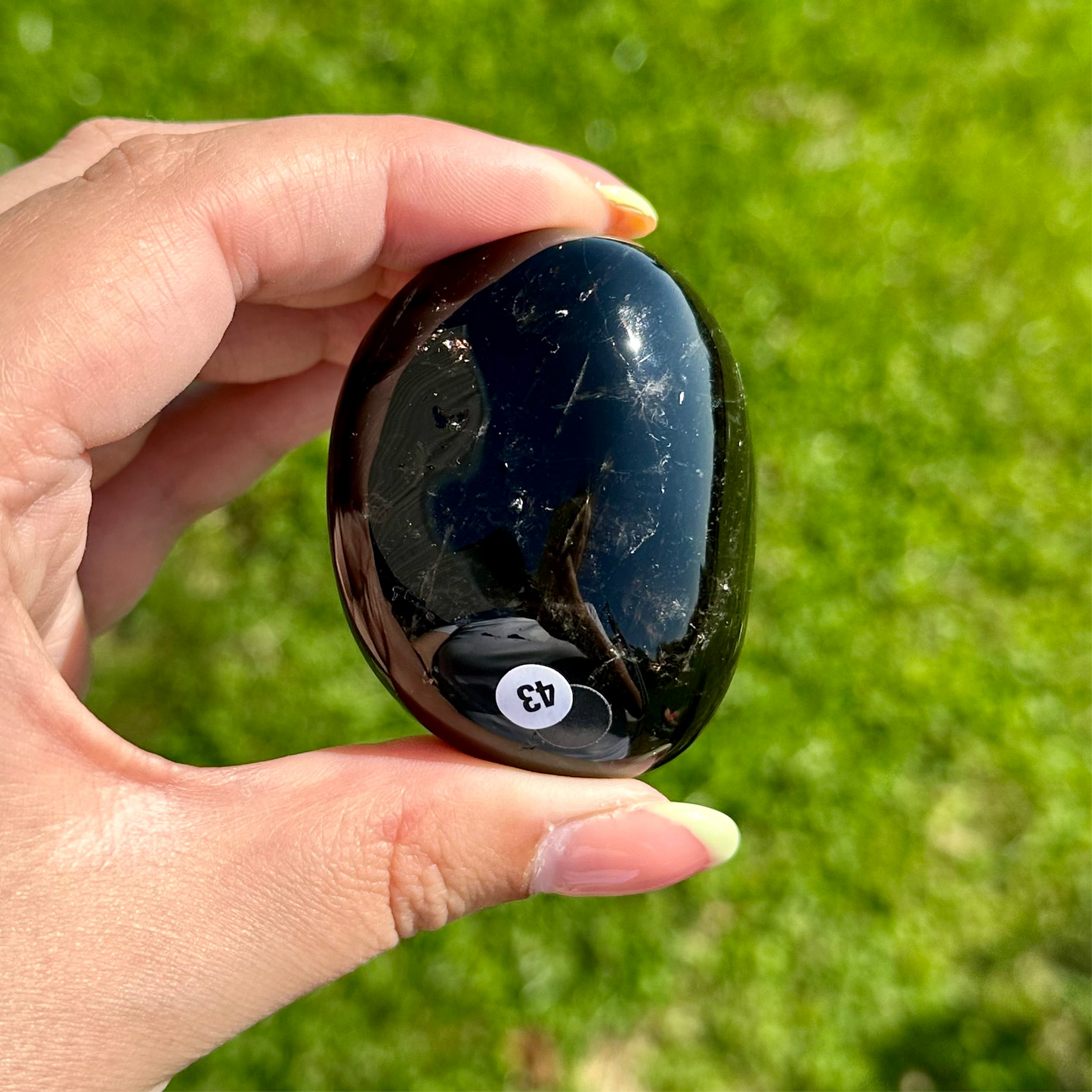 Rookkwarts handsteen #43