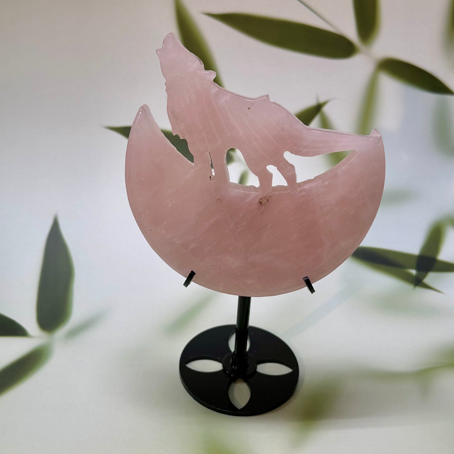 Rozenkwarts wolf op maan kneus #57