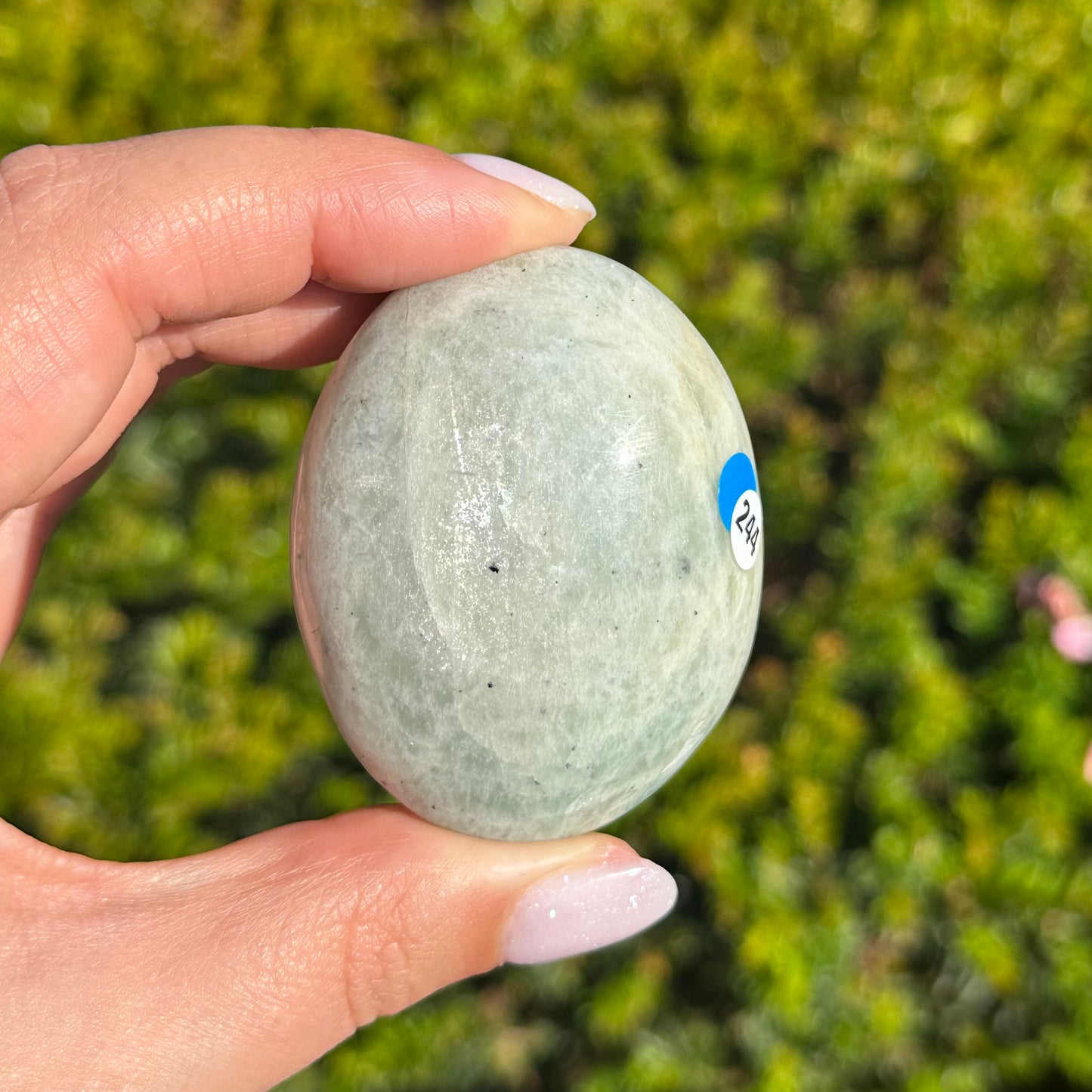 Amazoniet handsteen #244