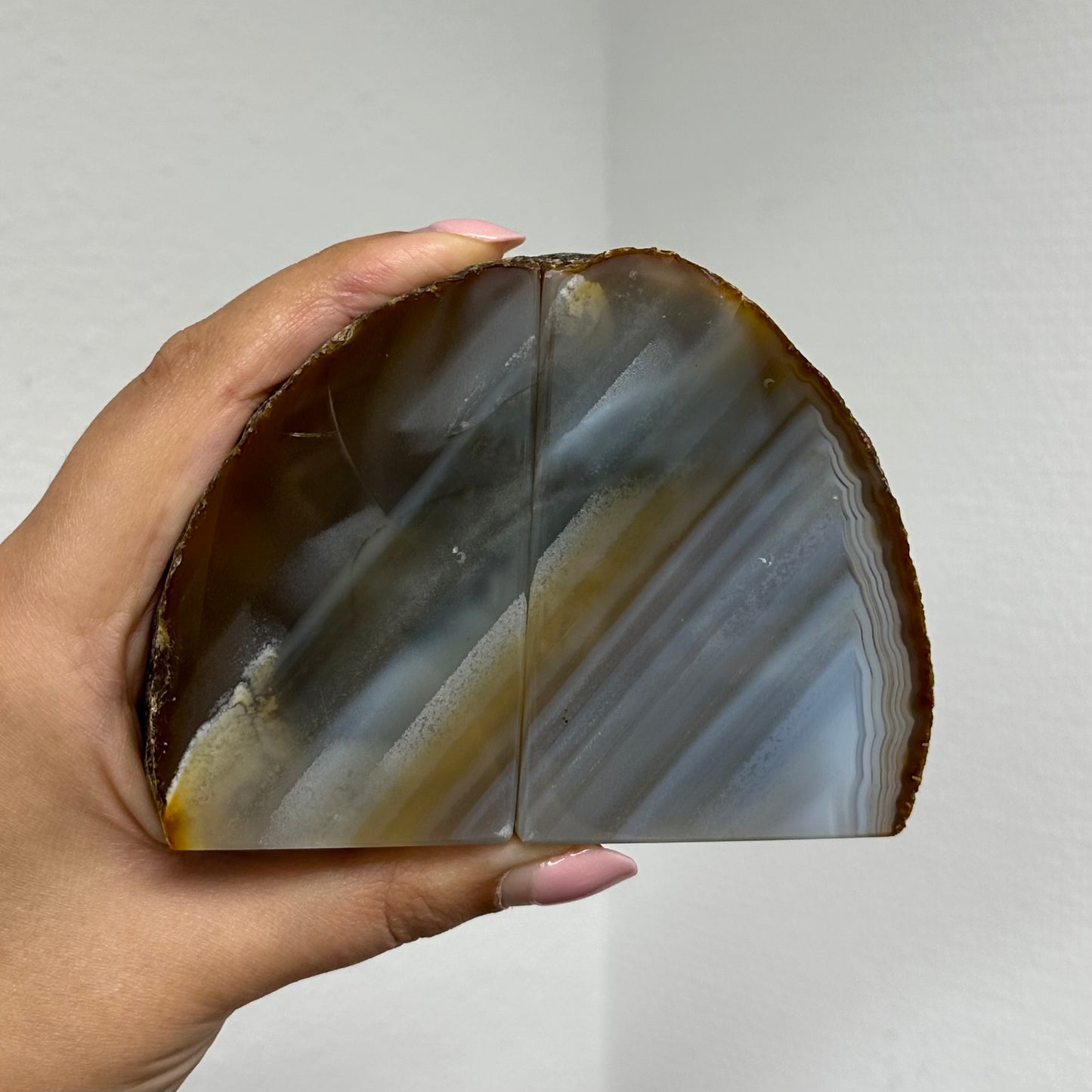 Agaat boekensteun #150