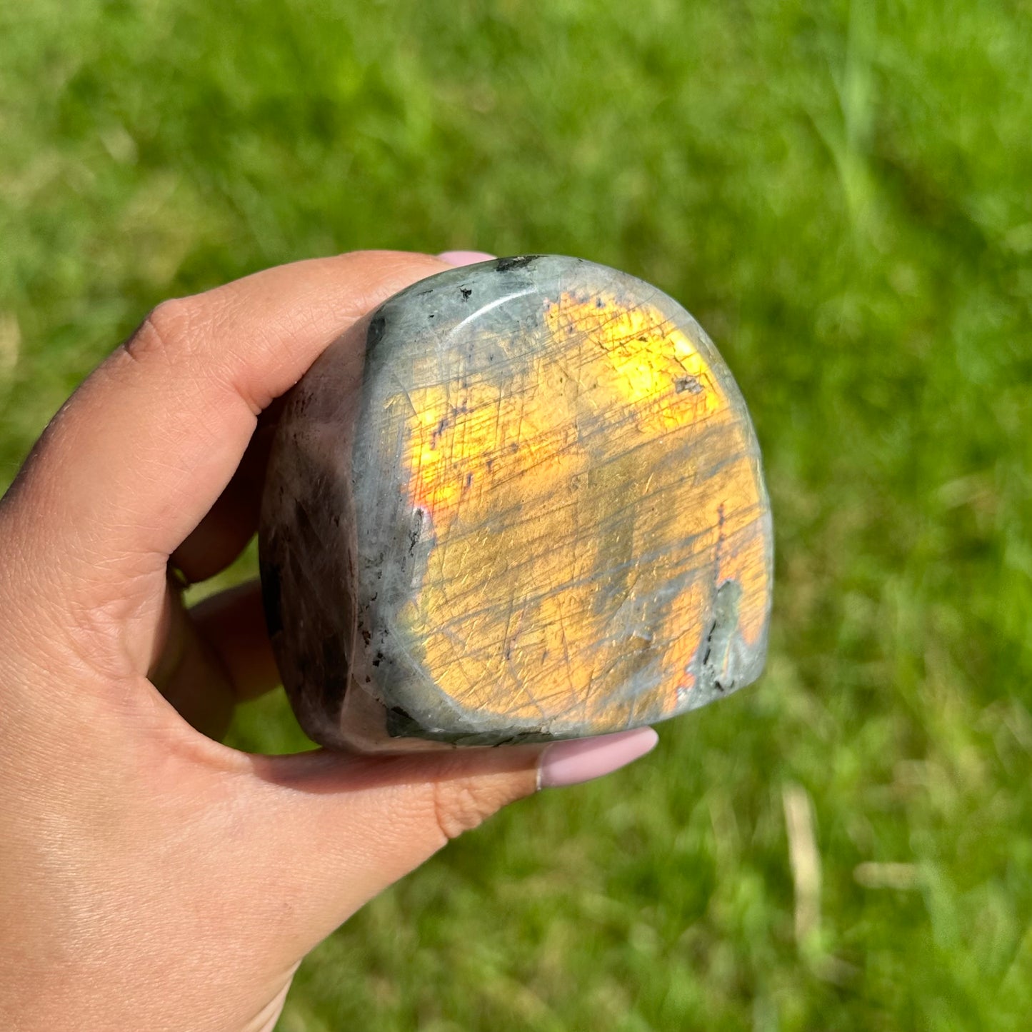 Labradoriet sunset sculptuur #146