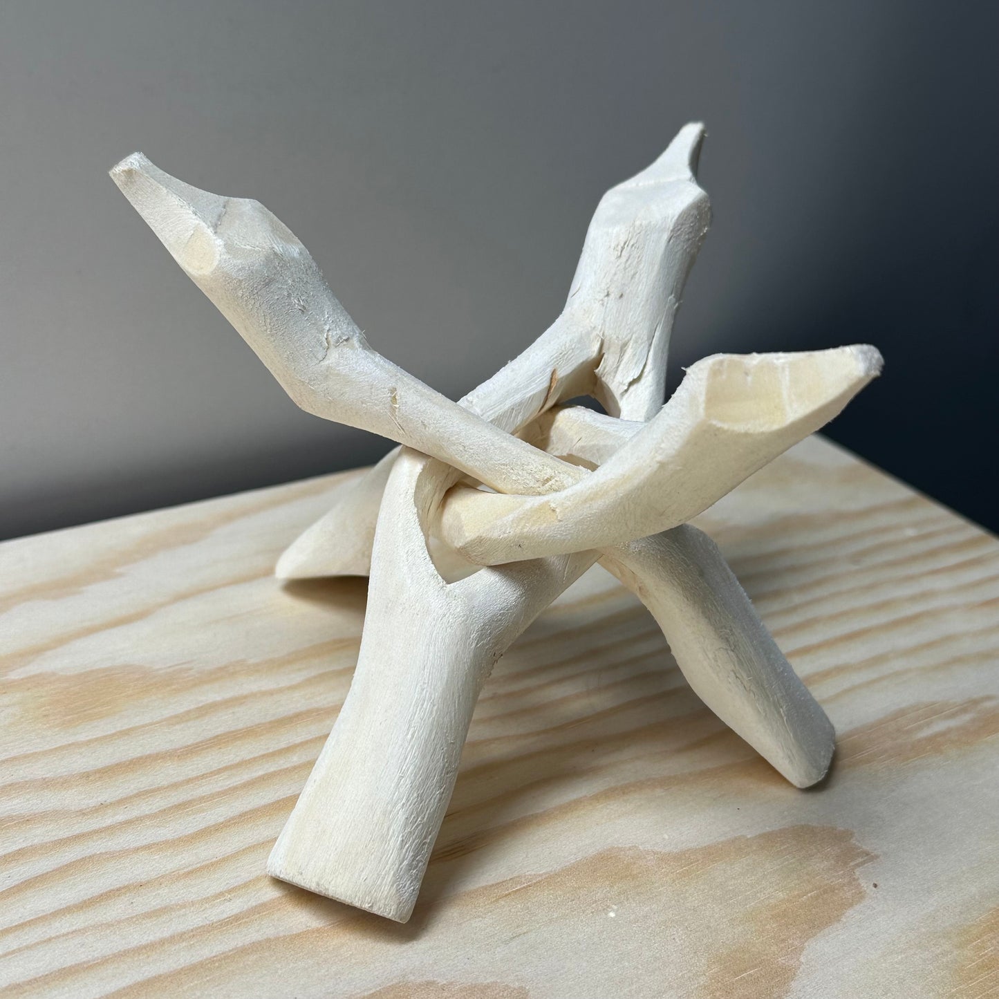 Bolhouder Cobra hout