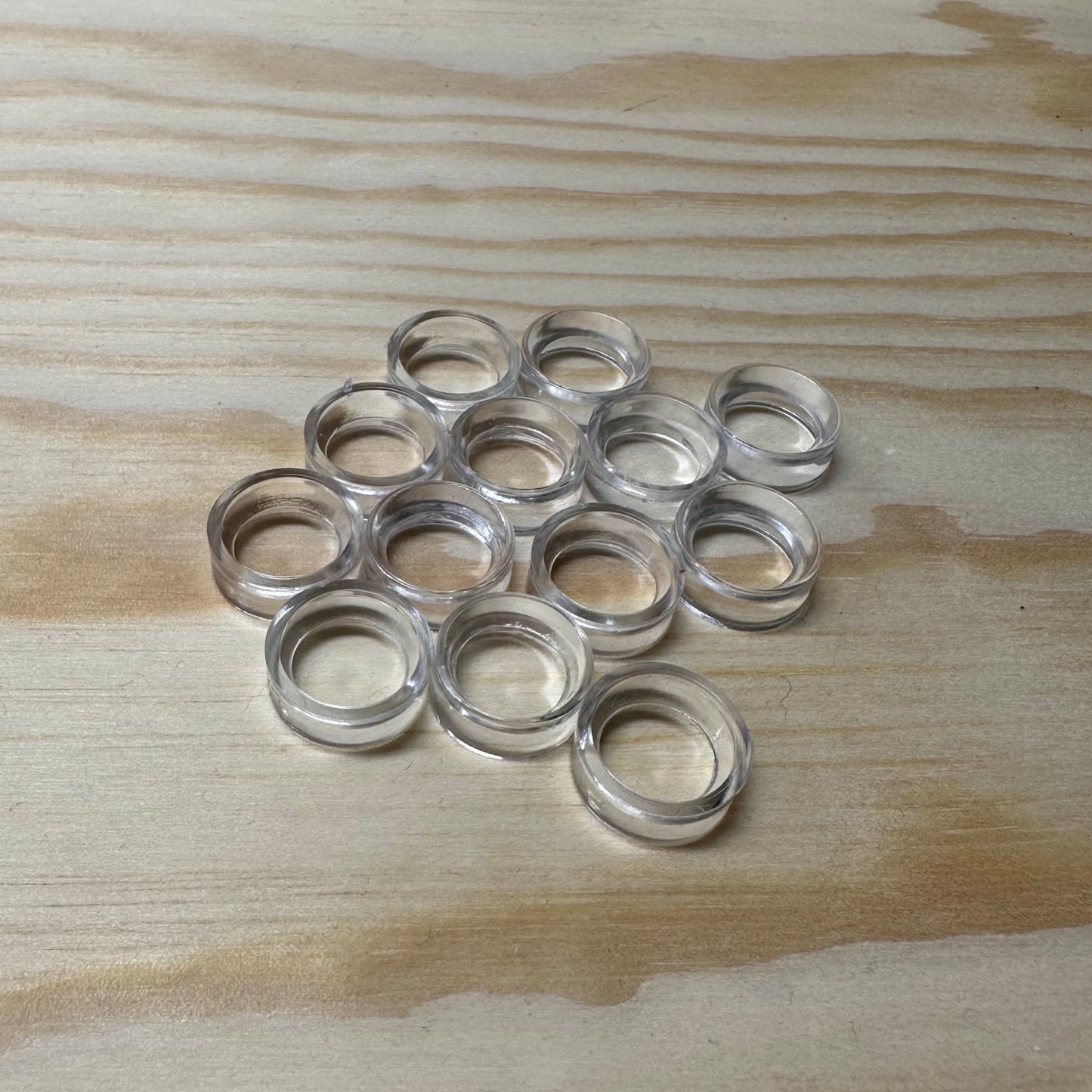 Plexiglas ringetje voor bollen diverse maten