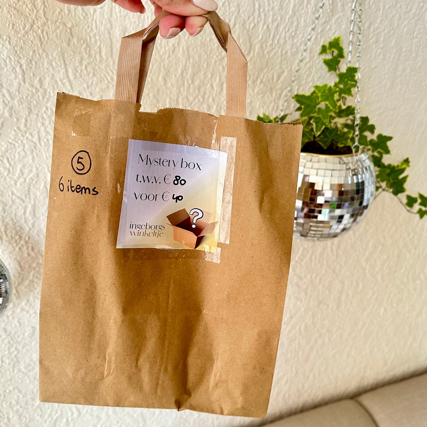 Mystery bag 50% korting