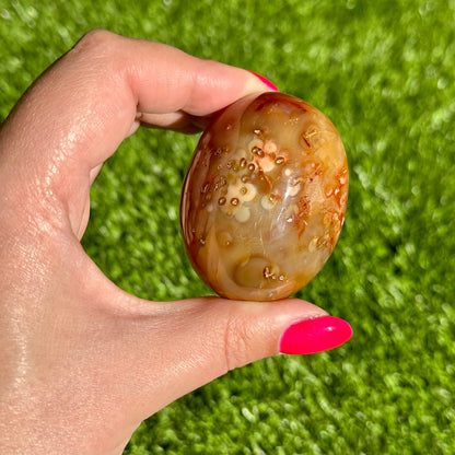 Carneool handsteen #153