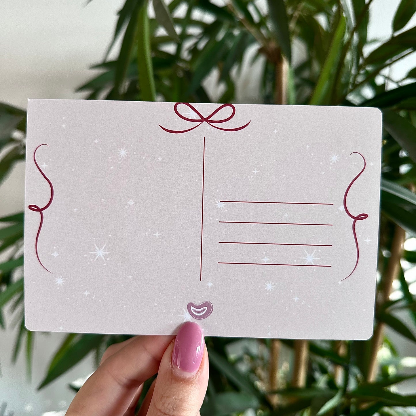 Edelsteen kerstkaarten