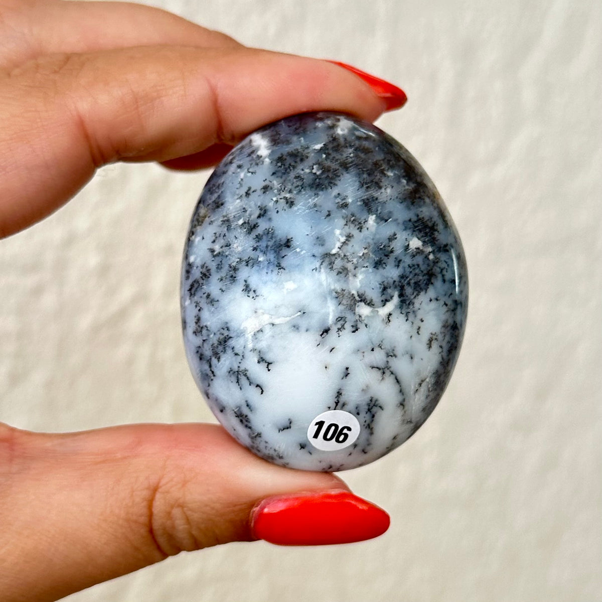 Dendriet agaat handstenen