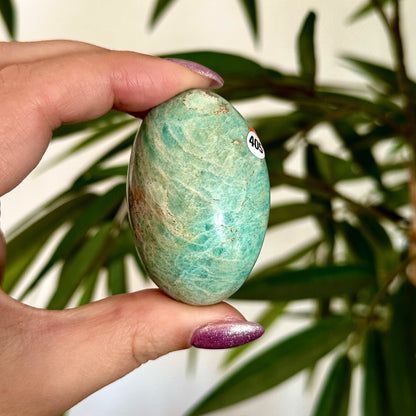 Amazoniet handsteen #405