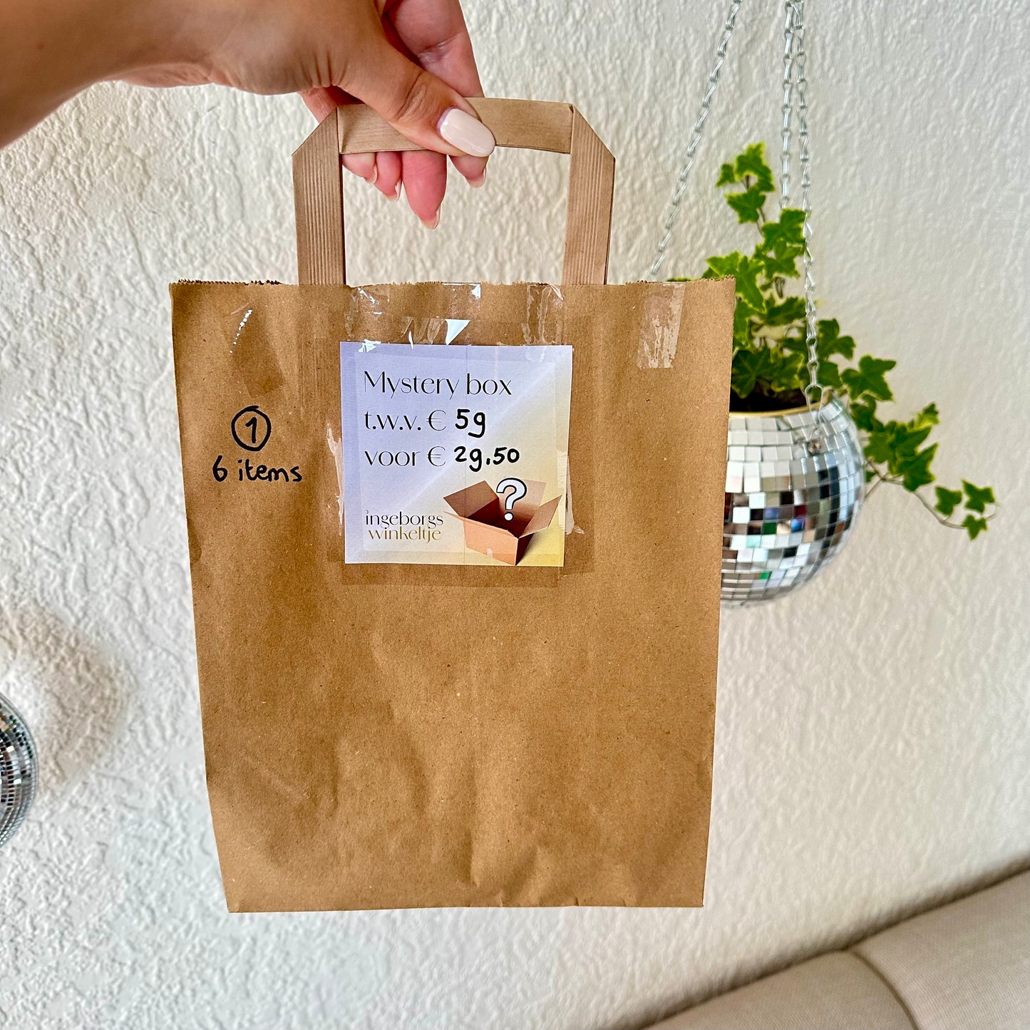 Mystery bag 50% korting