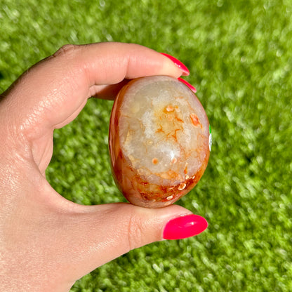 Carneool handsteen #153