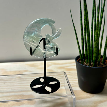 Fluoriet elfje op maan