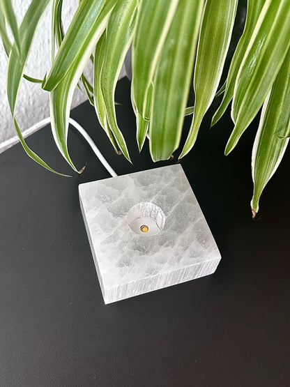 Seleniet bolhouder met lampje