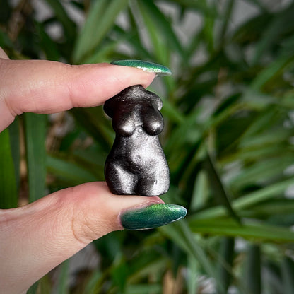 Zilver obsidiaan body