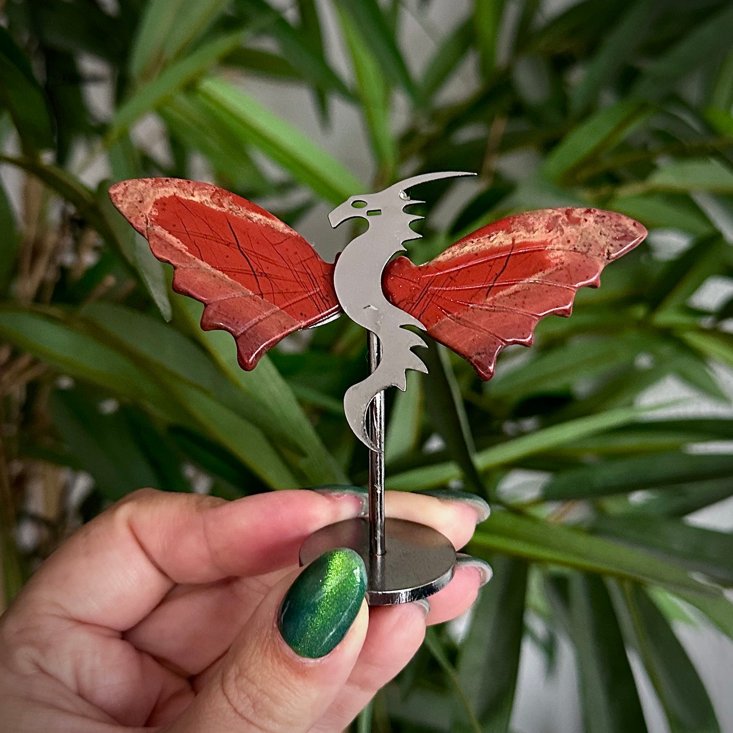 Rode jaspis draakjes