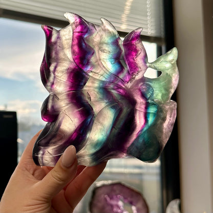 Fluoriet nine-tailed fox