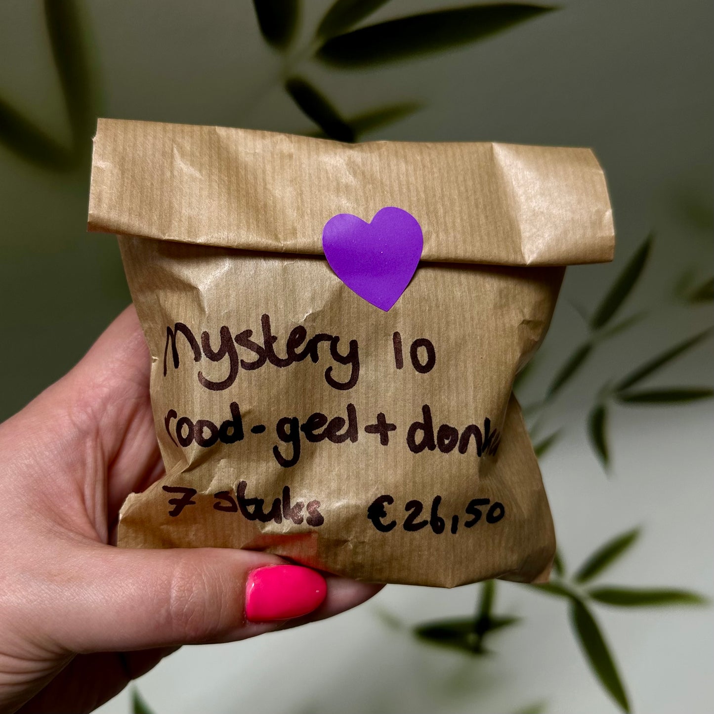 Handstenen mystery bags 50% korting