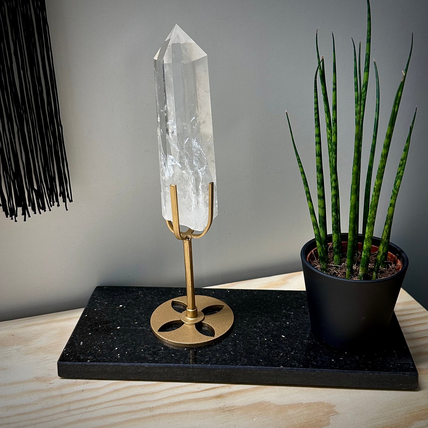 Bergkristal punt in standaard #512