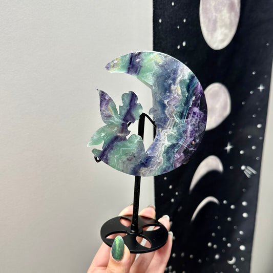 Fluoriet elf op maan