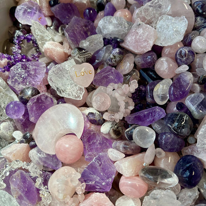 Crystal mix scoop - gouden driehoek