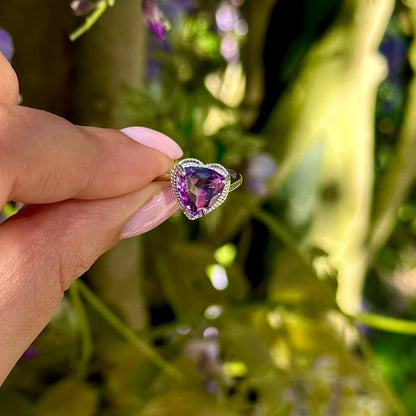 Amethist ringen 925 zilver