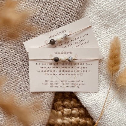 Armbandje sterrenbeeld - goud