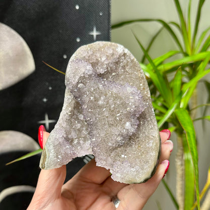 Diverse amethist clusters