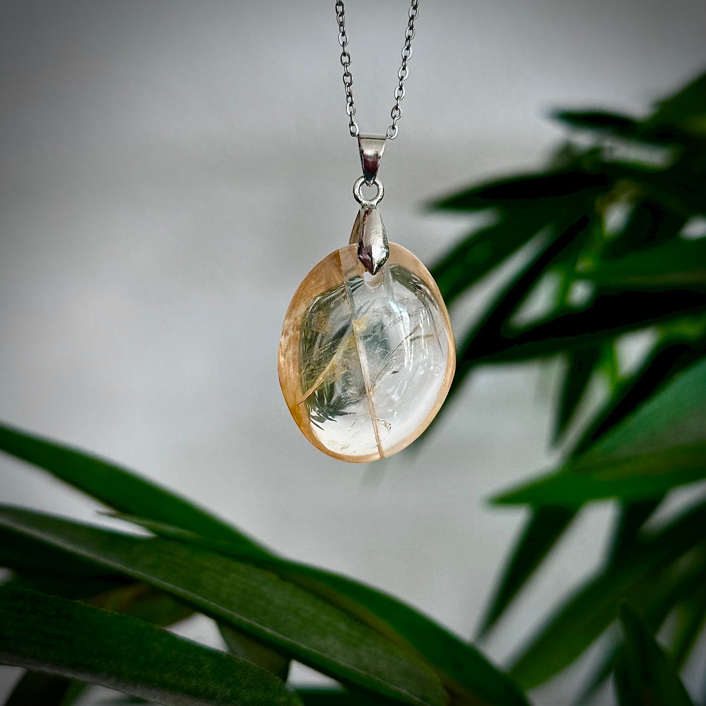 Golden healer kettinghangers - zilver