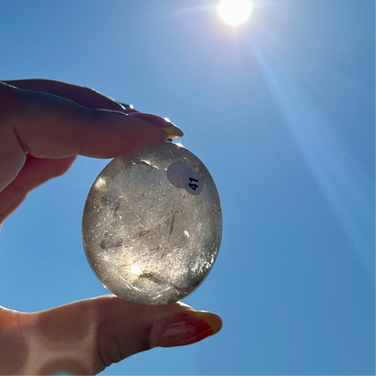 Rookkwarts handsteen #41