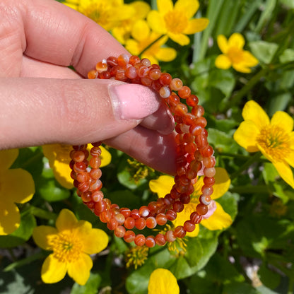 Carneool armband