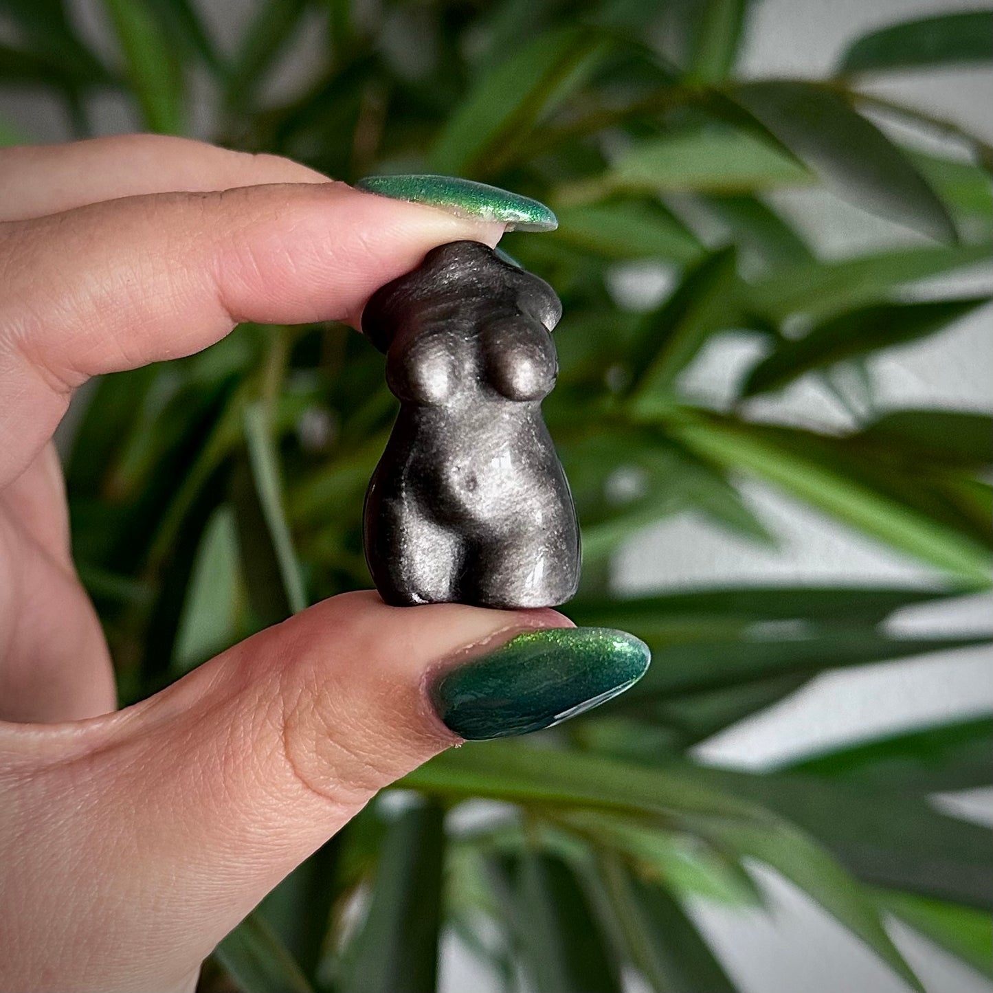 Zilver obsidiaan body