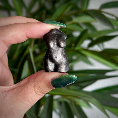 Zilver obsidiaan body