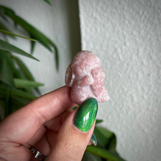 Roze Andes opaal konijntje